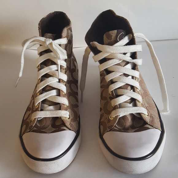 Hi top Coach sneakers - Picture 4 of 4